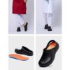 Disrun Non Slip Chef Shoes Oil Resistant Kitchen Work Shoes for Men (Numeric_11) Black