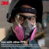 3M Half Facepiece Reusable Respirator 6100
