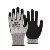 Anti cut HPPE nitrile sandy coated gloves