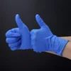 Blue Disposable nitrile Gloves
