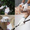 Cotton Knitted Safety Work Gloves