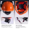 Forest Helmet and face Shield Protection