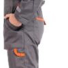 Grey reflective Cargo overalls