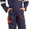 cotton twill cargo overalls