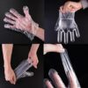 Polythene gloves