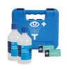 Eyewash Station Wall Mounted Blue with Two 500ml Bottles