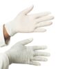 powdered latex examination gloves