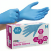 powdered nitrile examination gloves