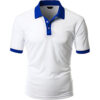 2 Tone Polo Collar T Shirts7