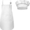 Kids Apron plus Chef Hat Set