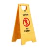 No entry Caution Sign Board
