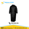 Black PVC Polyester Raincoat