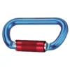D Shaped Aluminum Locking Carabiner