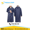Navy Blue PVC Raincoat