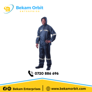buy Navy blue rainsuit with reflective tape in Nairobi