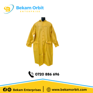 PVC yellow raincoat