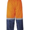 Insulated padded freezer pants