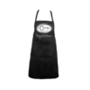 full length bib apron black1