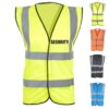 Security Printed Safety Vests