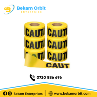 500 meters Yellow and Black Caution Tape for sale in nairobi kenya
