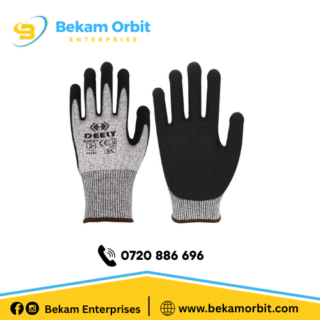 Anti cut HPPE nitrile sandy coated gloves in nairobi and kenya for sale affordable and high quality
