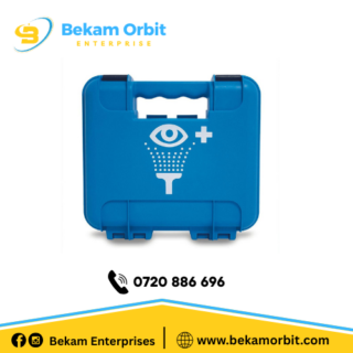 Blue Wall Mounted Eyewash Station with Two 500ml Bottles in nairobi and kenya for sale affordable and high quality