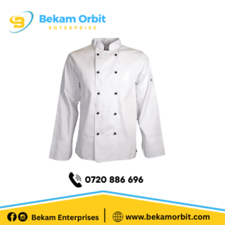 Chef’s Unisex Cotton Jacket in nairobi and kenya for sale affordable and high quality