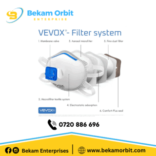 FFP3 With Valve Safety Mask in nairobi and kenya for sale affordable and high quality