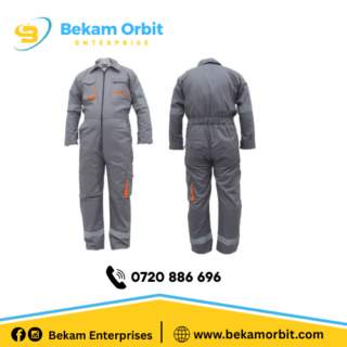 Grey Work Wear Men’s Boiler Suit in nairobi and kenya for sale affordable and high quality