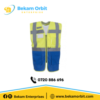 High Visibility Executive Zip Breathable Mesh Vest in nairobi and kenya for sale affordable and high quality