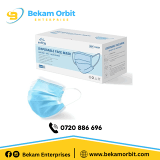 Non Woven 3 ply disposable face mask in nairobi and kenya for sale affordable and high quality