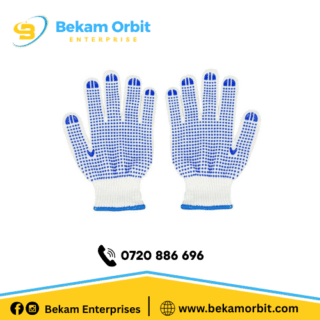 PVC Dotted Cotton Gloves in nairobi and kenya for sale affordable and high quality