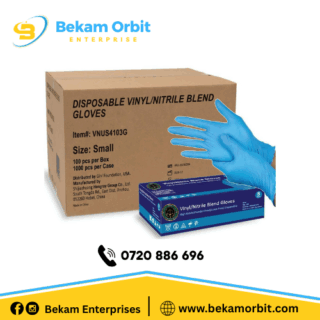 Powder free nitrile vinyl examination gloves in nairobi and kenya for sale affordable and high quality