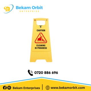 Cleaning in Progress Standing Board