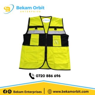Meshed safety vest