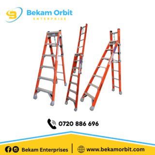 Fibreglass extension ladders
