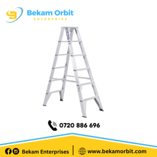 Type A folding aluminum ladder