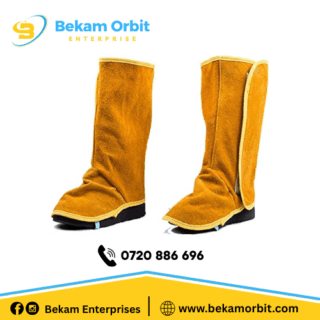 Leather Welders Spats