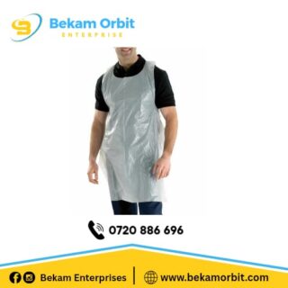 HDPE apron 0.6g transparent