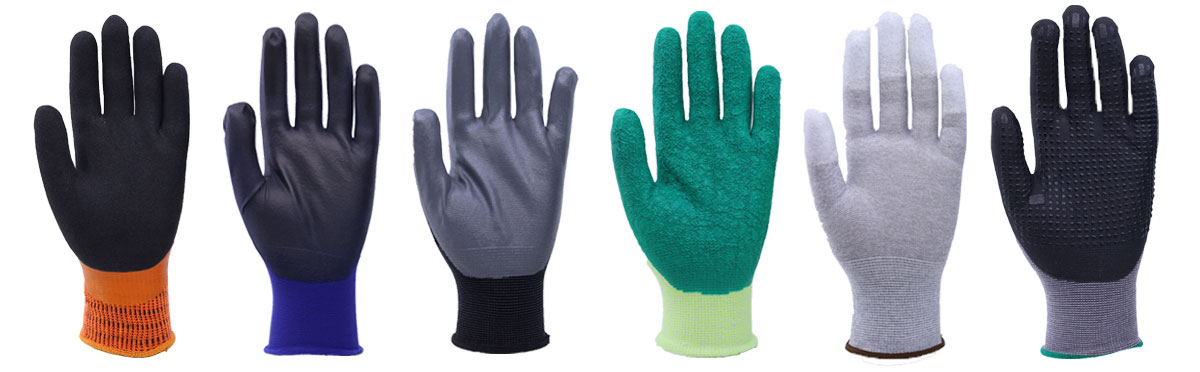 buy latex vs nitrile vs PU gloves