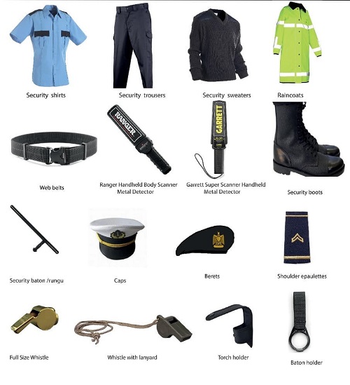 security guard tools