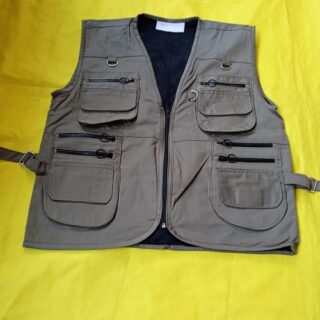 Beige khaki 10 pockets mission jackets 1