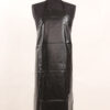 Black PVC tarpaulin plastic aprons