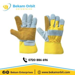 Buy Cow Split Leather Gloves in Nairobi Kenya