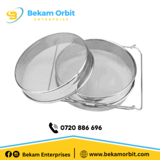 Stainless Steel Double Honey Strainer