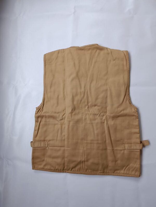 mission jacket beige back side