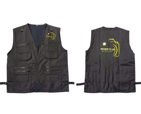 Black journalist jacket Nairobi