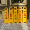 Buy Polycarbonate Yellow Caution Board
