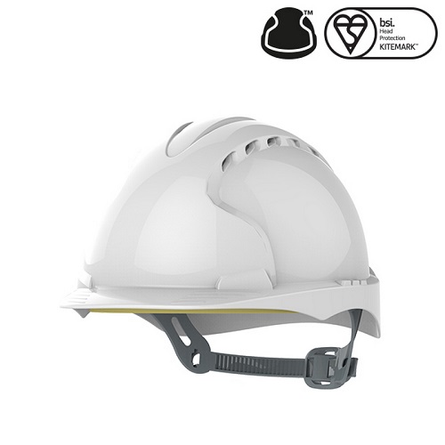 White JSP safety helmet Kenya
