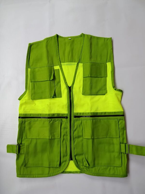 green meshed journalist jacket Nairobi